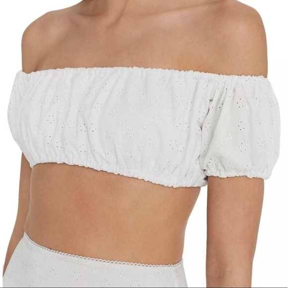 Faithfull the Brand Other - FAITHFUL the Brand Corsica Off The Shoulder Swimsuit Top